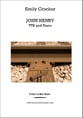 John Henry TTB choral sheet music cover